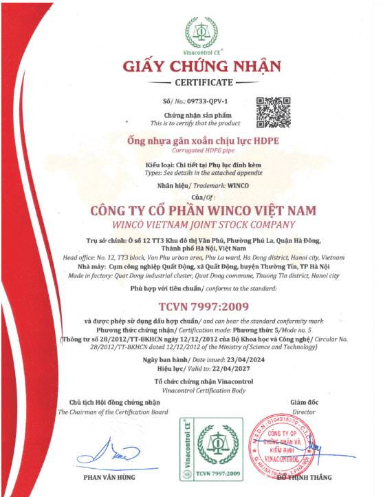 Hợp chuẩn TCVN 7997:2009